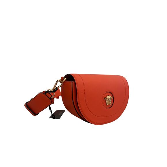 Versace Medusa Orange Crossbody Bag - Picture 8 of 11
